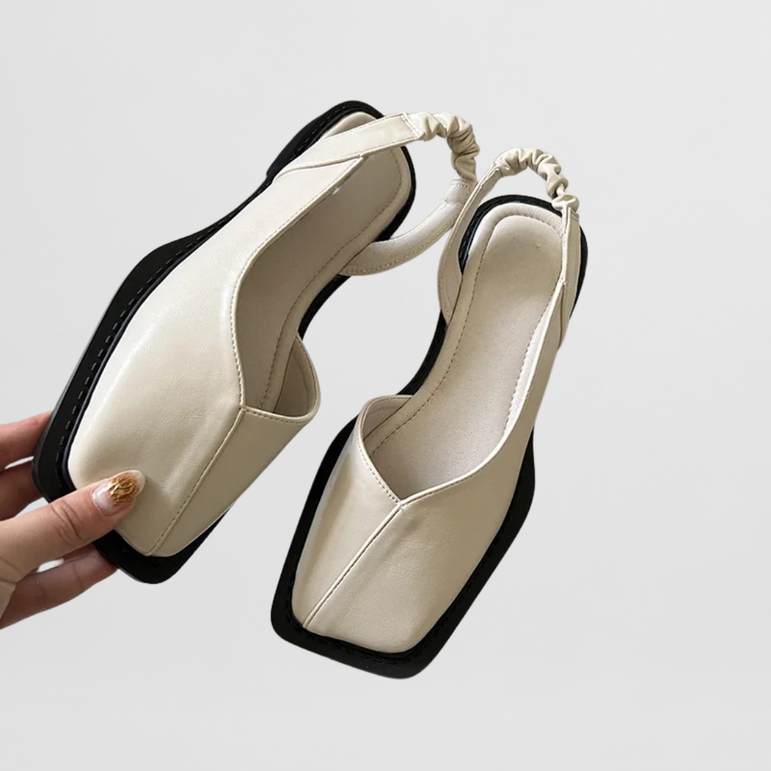 Vreni | Slingbacks Quadratzehe