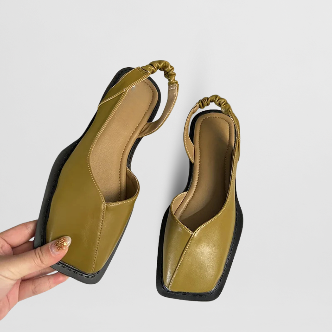 Vreni | Slingbacks Quadratzehe