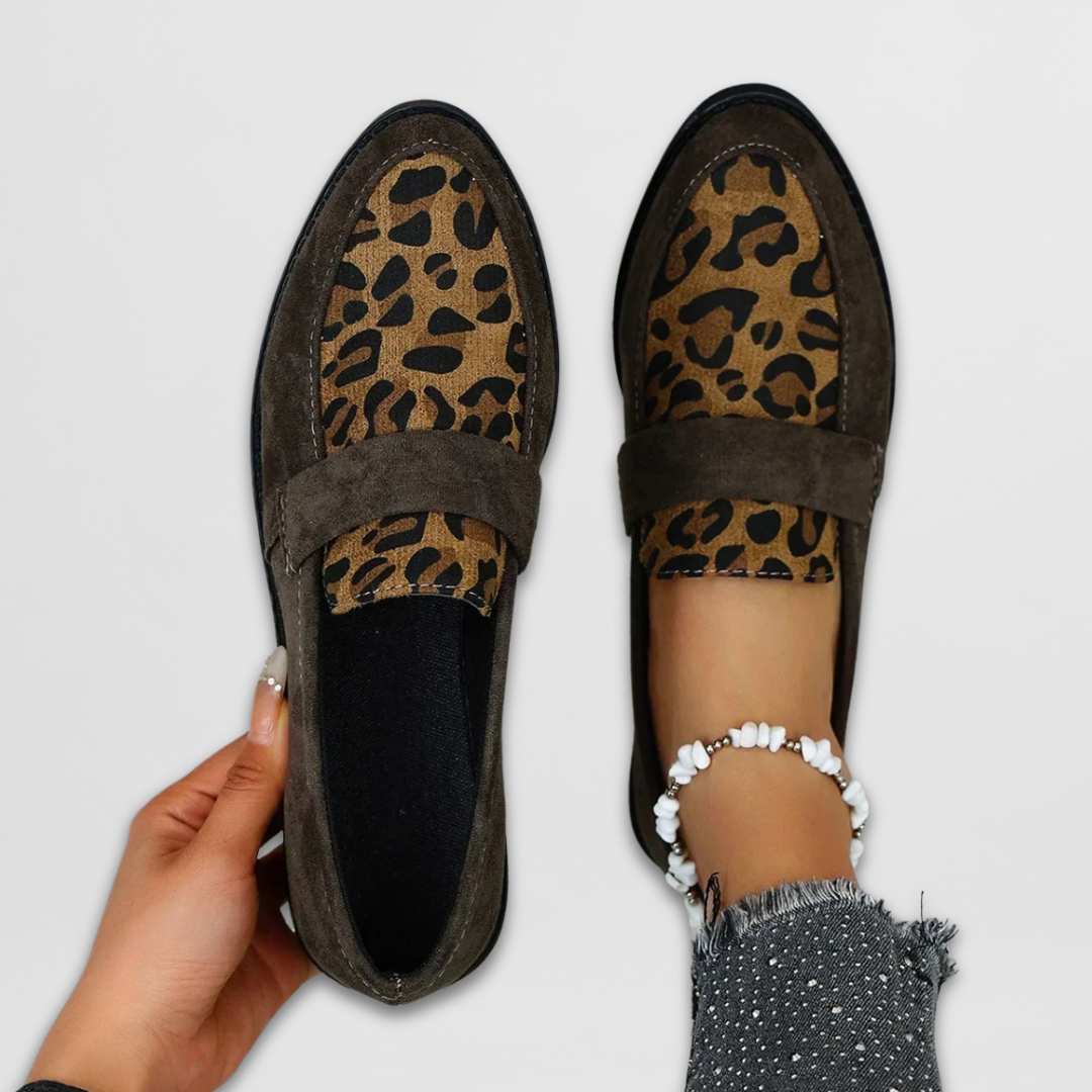 Felina | Leopard Loafers