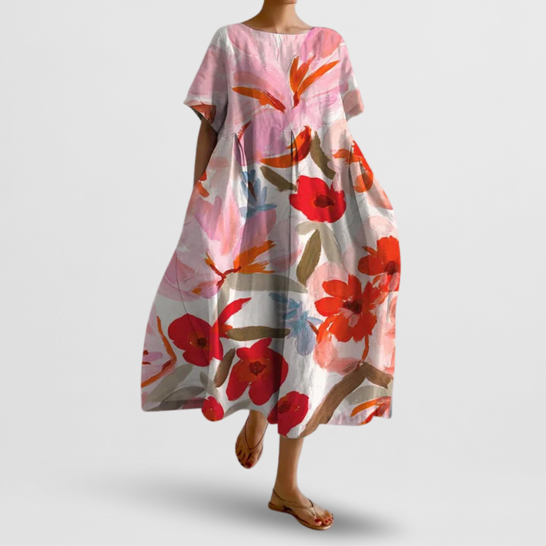 Erika | Sommerliches Blumenkleid