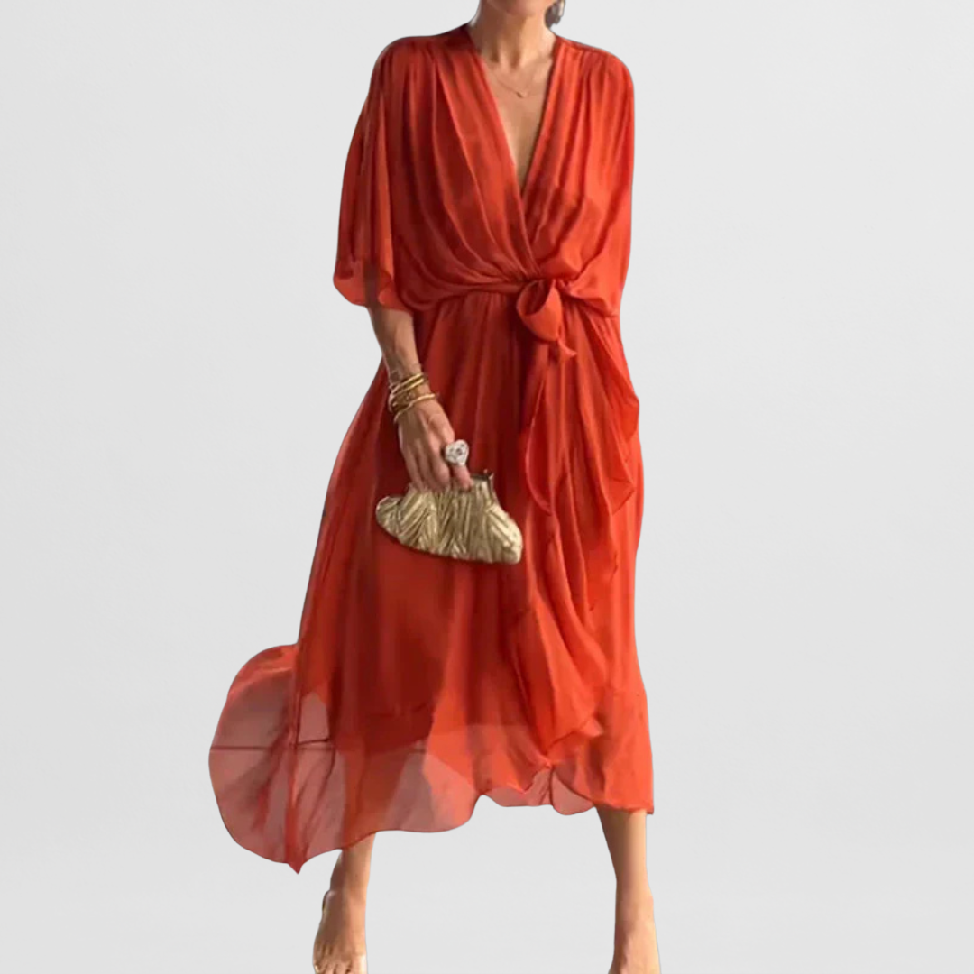 Isabelle | Chiffon-Abendkleid