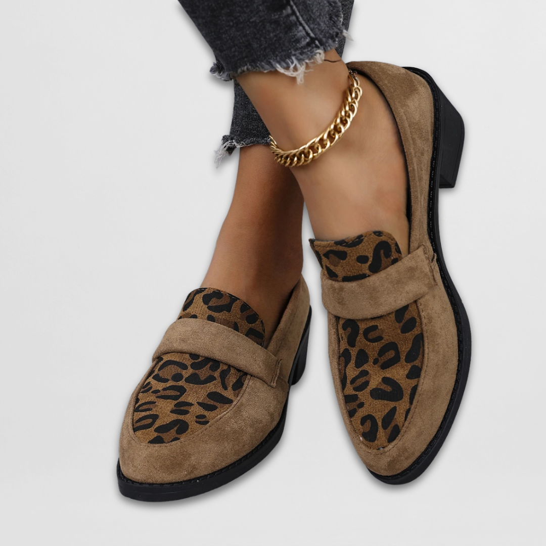 Felina | Leopard Loafers