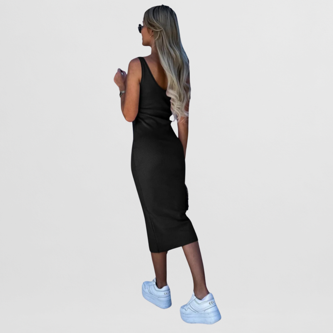 Hanna | Set-Kleid aus Naturstoff