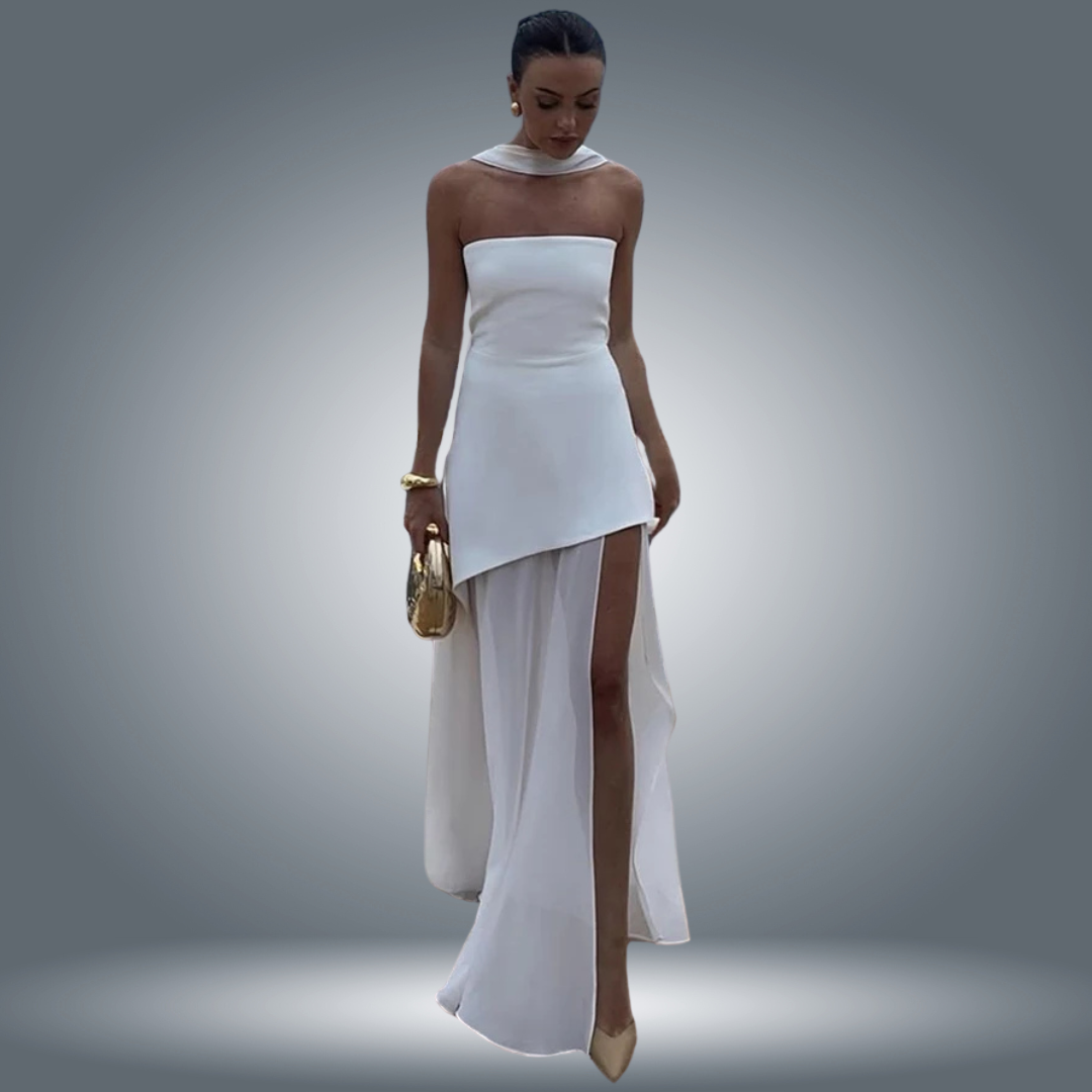Bianca | Elegantes Abendkleid handgefertigt