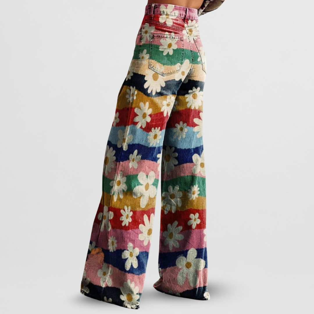 Eleonora | Retro-Blumenhose