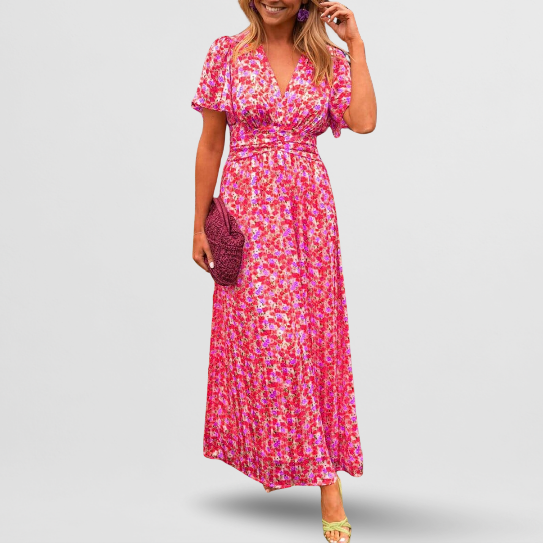 Elisa | Premium-Kleid mit V-Ausschnitt