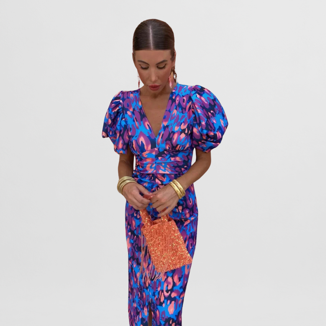 Alma | Buntes Premiumkleid