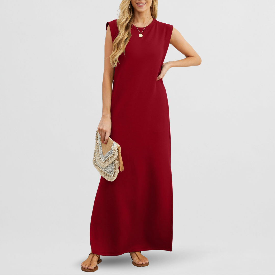 Diana | Handgefertigtes Maxikleid