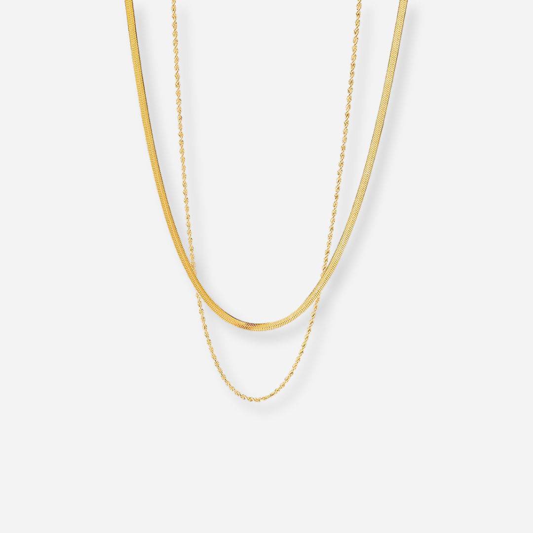 Hailey | Goldene Lagenketten