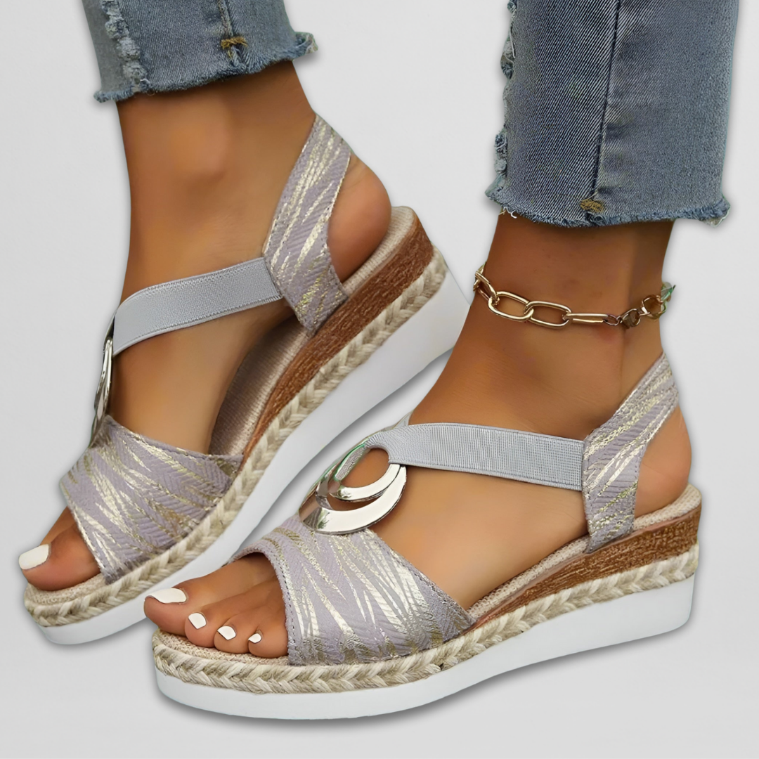 Melis | Premium Keilsandalen