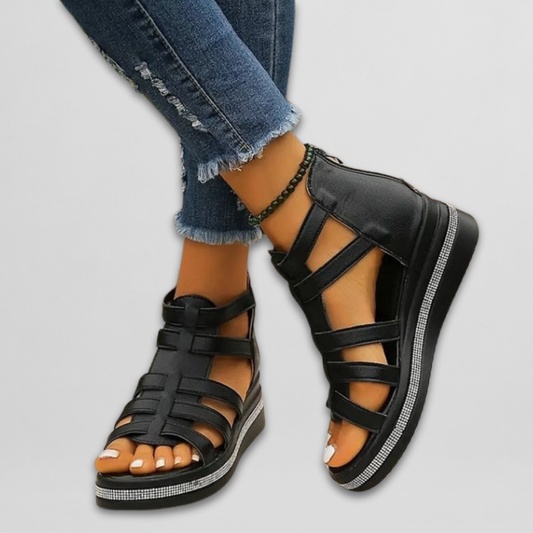 Nuray | Rhinestone Sandals