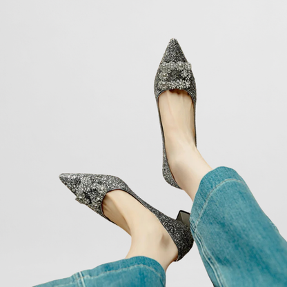 Gloria | Glitzernde Pumps