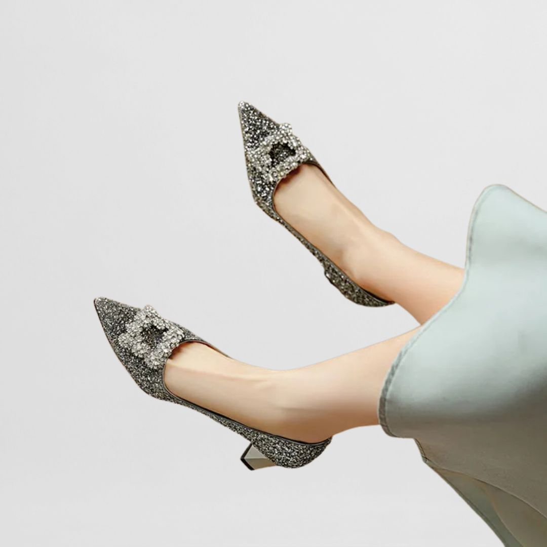 Gloria | Glitzernde Pumps