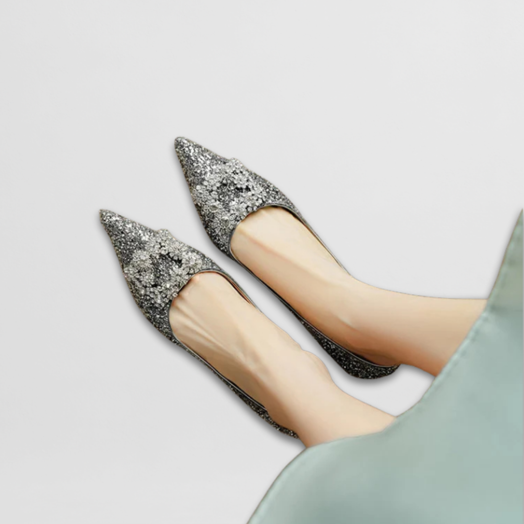 Gloria | Glitzernde Pumps