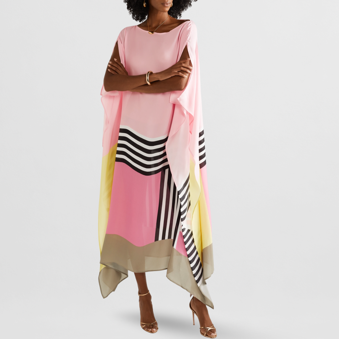 Isadora | Eleganter Geo-Kaftan