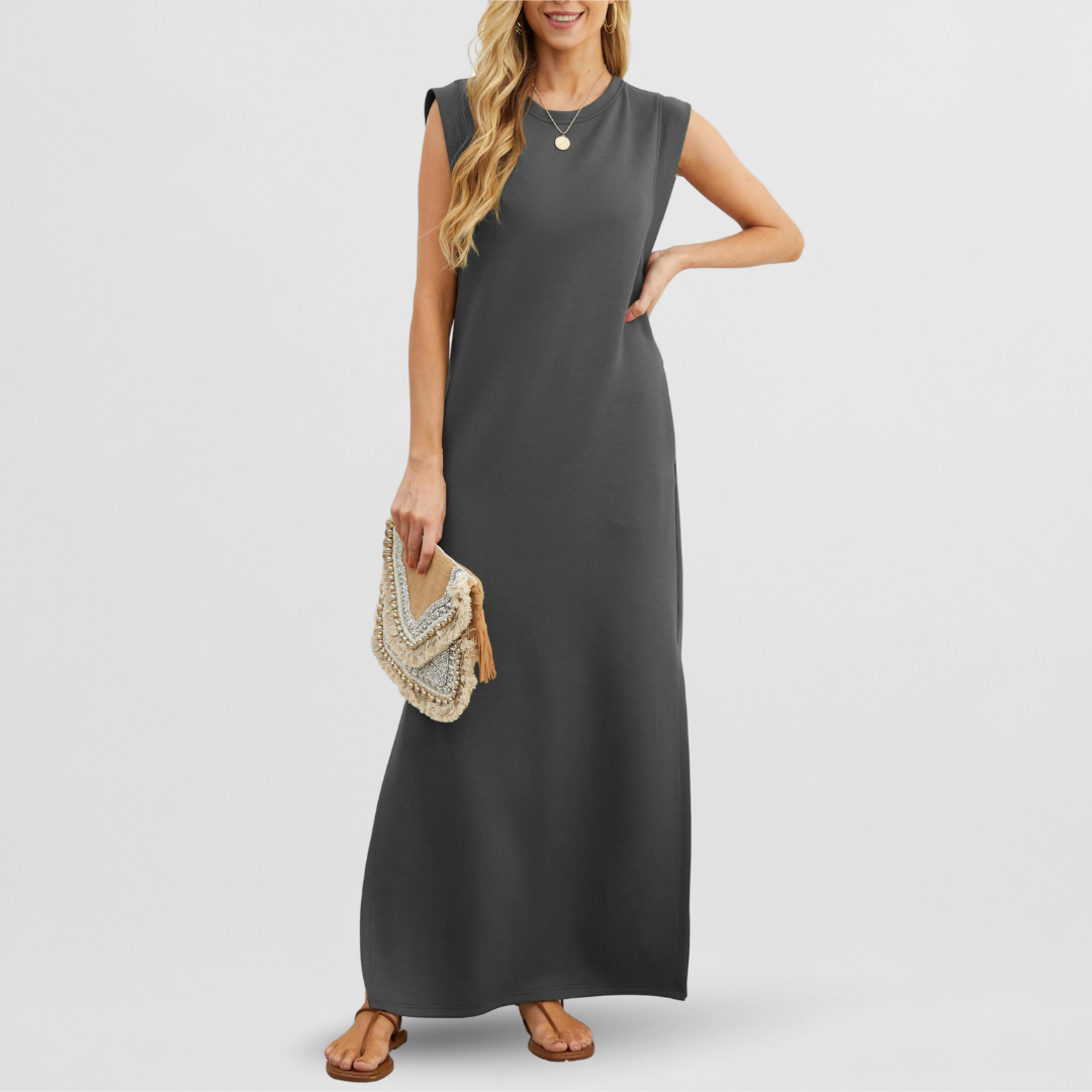 Diana | Handgefertigtes Maxikleid