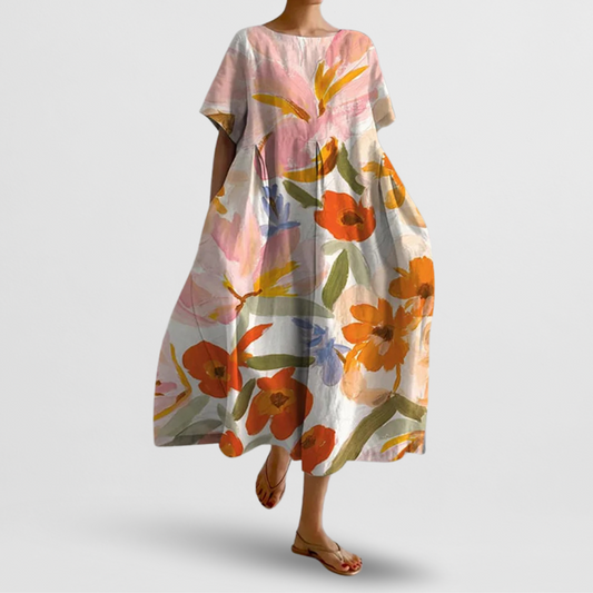 Erika | Sommerliches Blumenkleid