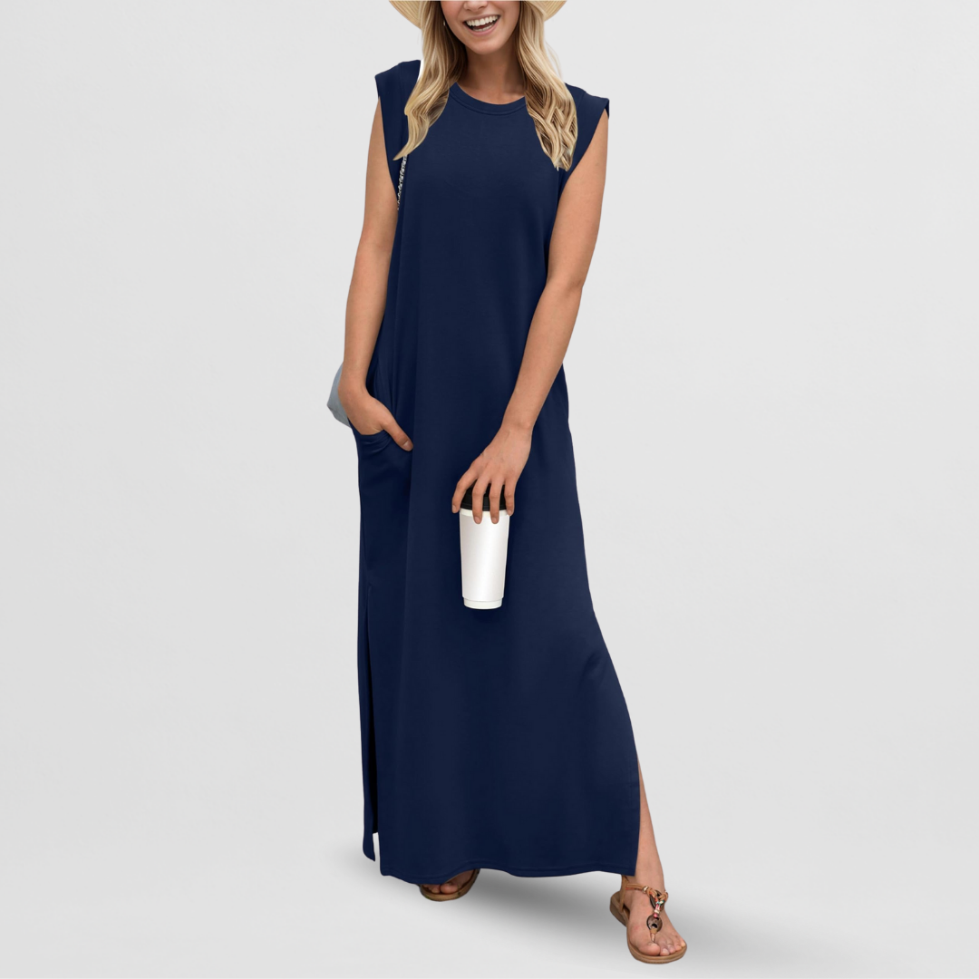 Diana | Handgefertigtes Maxikleid