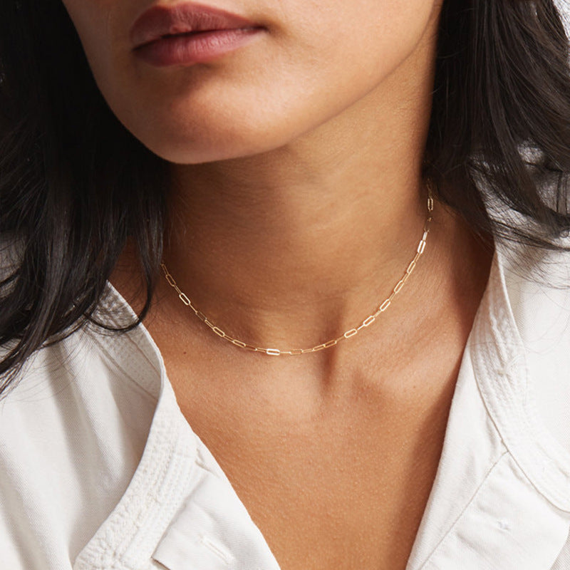 Nadia | Paperclip-Kette
