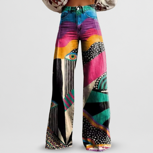 Harper | Boho Schlaghose hoch
