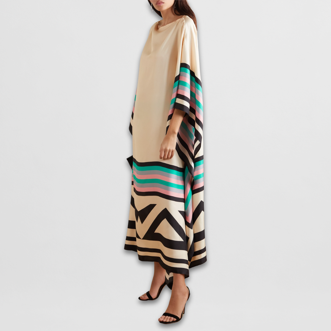 Isadora | Eleganter Geo-Kaftan