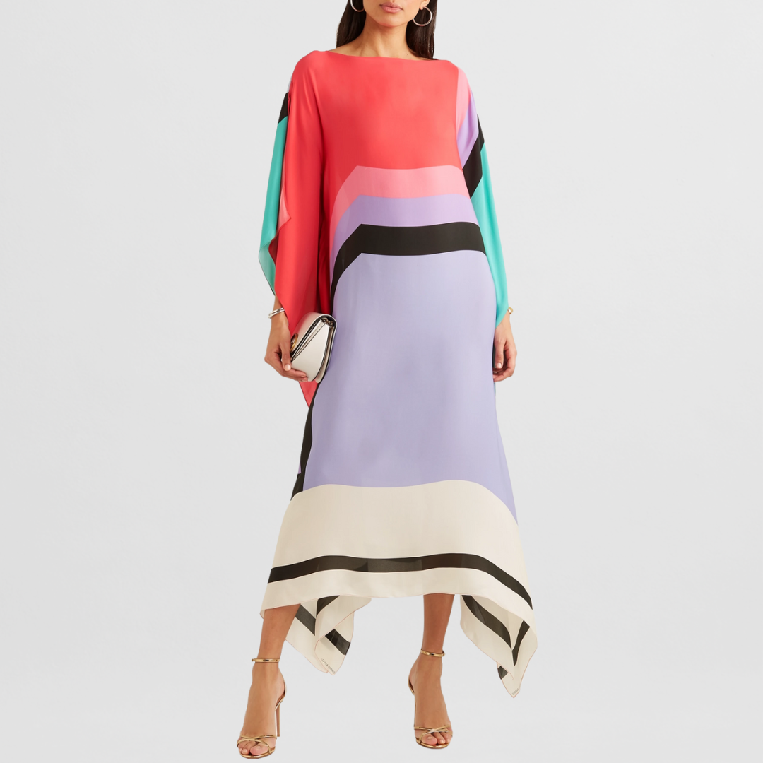 Isadora | Eleganter Geo-Kaftan