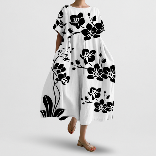 Thea | Elegantes Blumenkleid