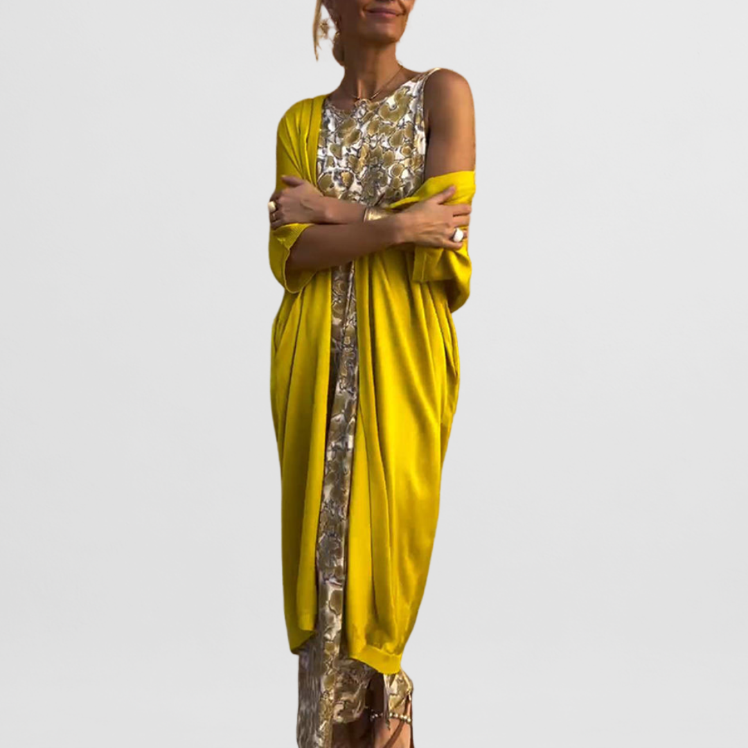 Clarita | Kleid mit Weste