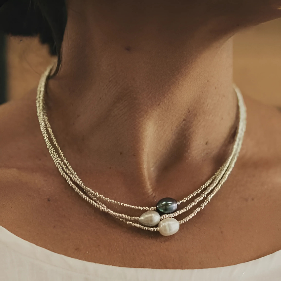 Mila | Perlen-Lagenkette