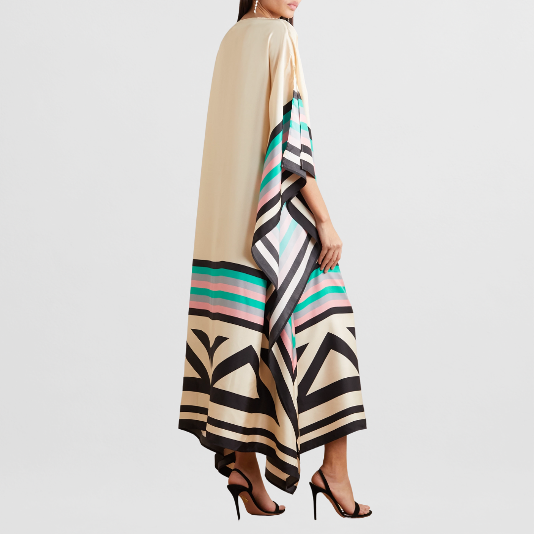 Isadora | Eleganter Geo-Kaftan