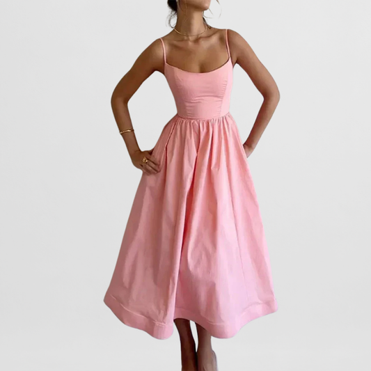 Gitti | Kleid mit Spaghettiträgern
