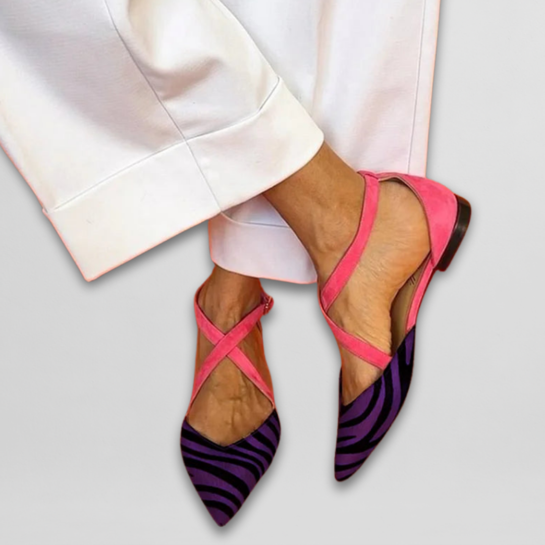 Fenna | Ballerinas mit Riemchen