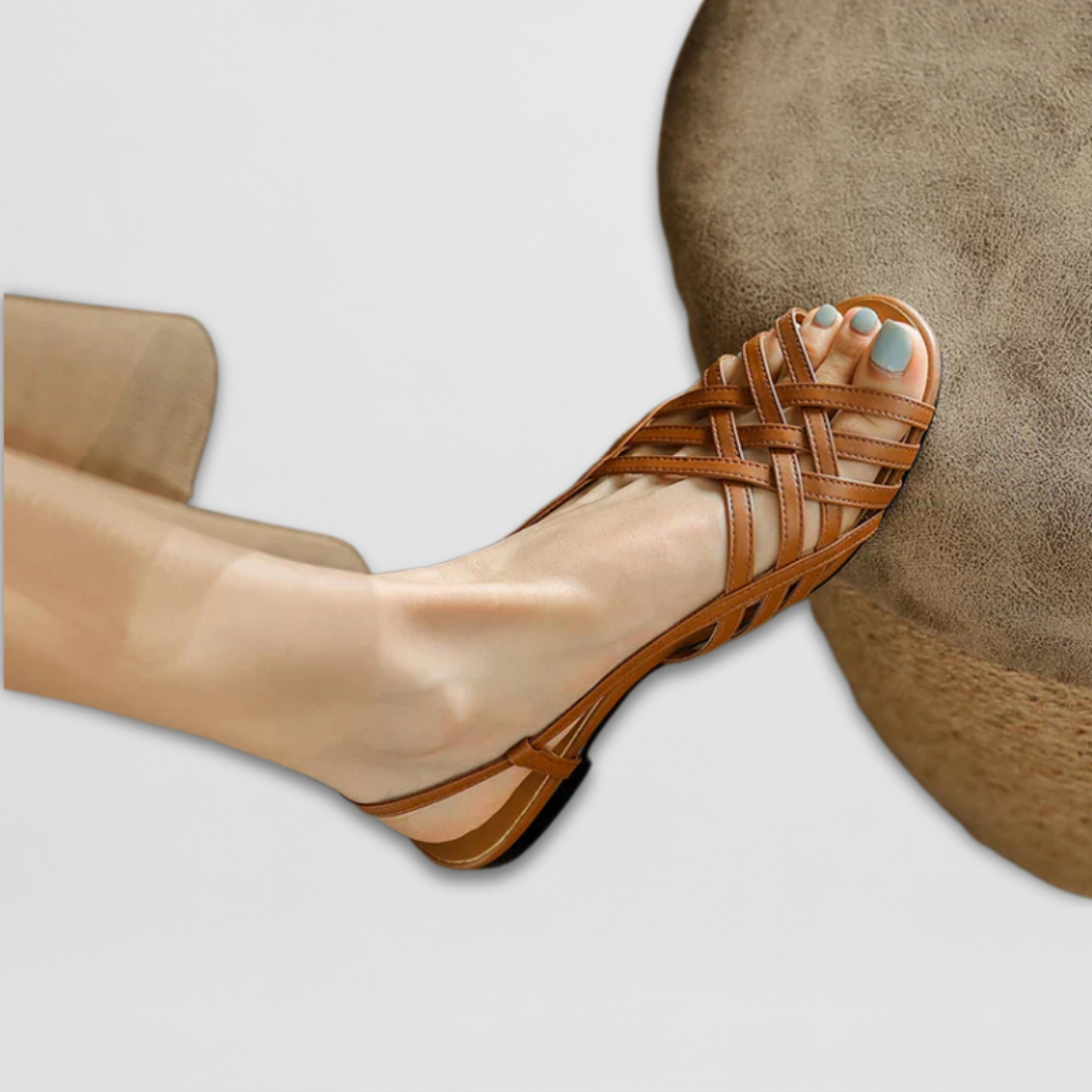 Klaire | Flache Sandalen