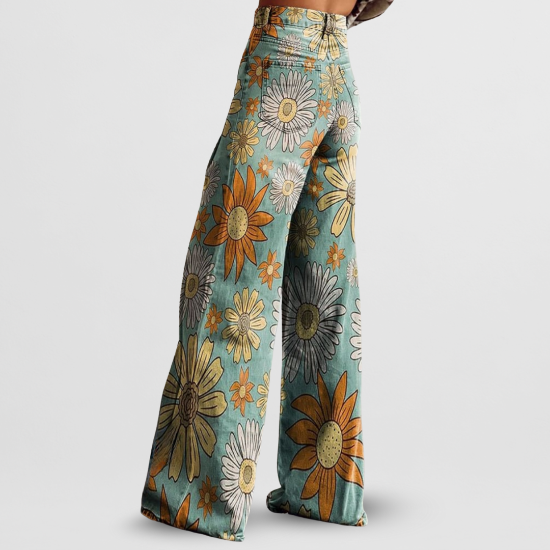 Sophia | Retro-Blumenhose