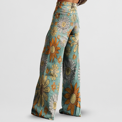 Sophia | Retro-Blumenhose
