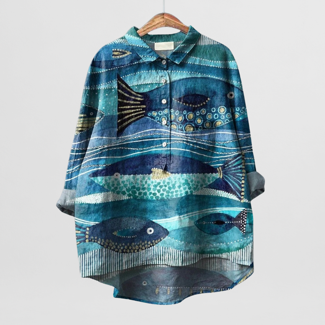 Alina | Marinebluse