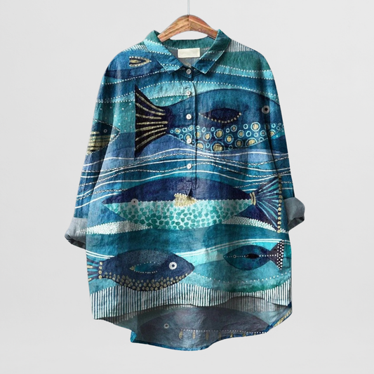 Alina | Marinebluse