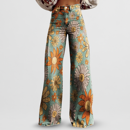 Sophia | Retro-Blumenhose