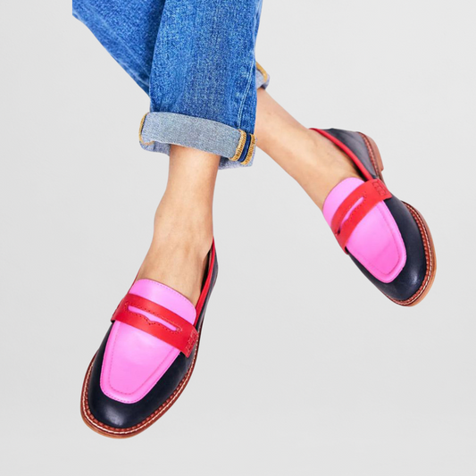 Violet | Bunte Mokassins
