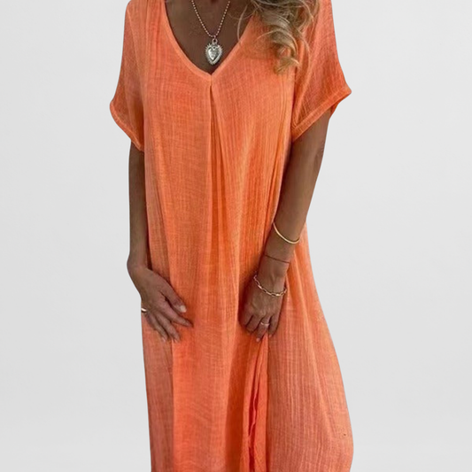 Lina | Leichtes Leinenkleid