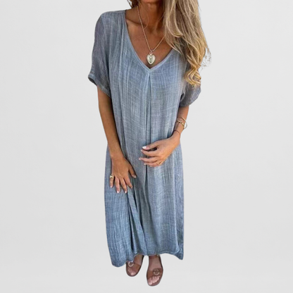 Lina | Leichtes Leinenkleid