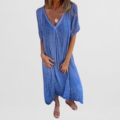 Lina | Leichtes Leinenkleid