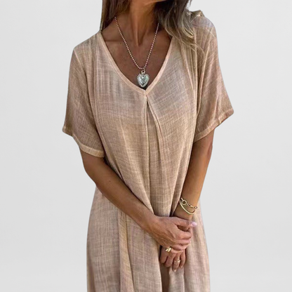 Lina | Leichtes Leinenkleid