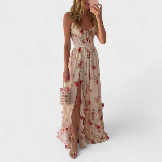 Denise | Romantisches Maxikleid