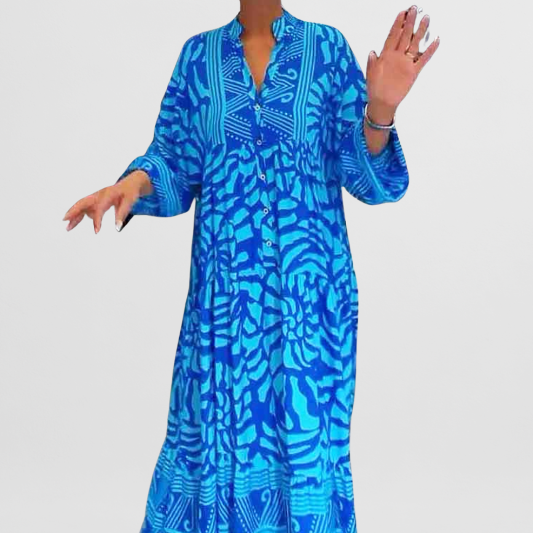 Martina | Maxi-Kleid mit Print
