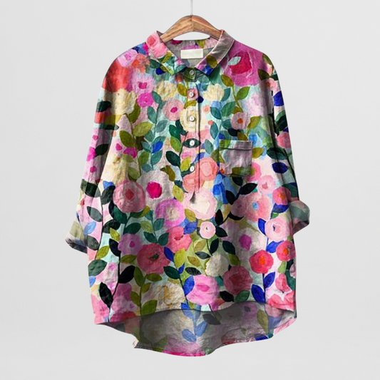 Marika | Bluse mit Blumenmuster
