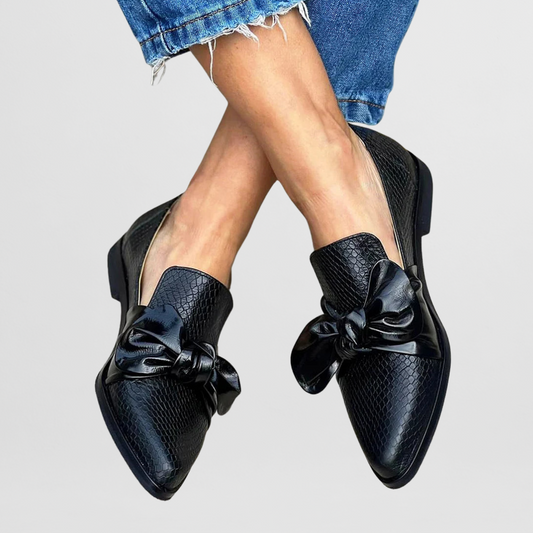 Manon | Loafer Schlangen-Optik