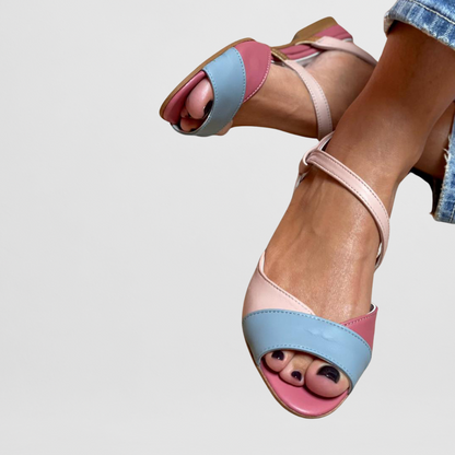 Rose | Pastellfarbene Sandalen