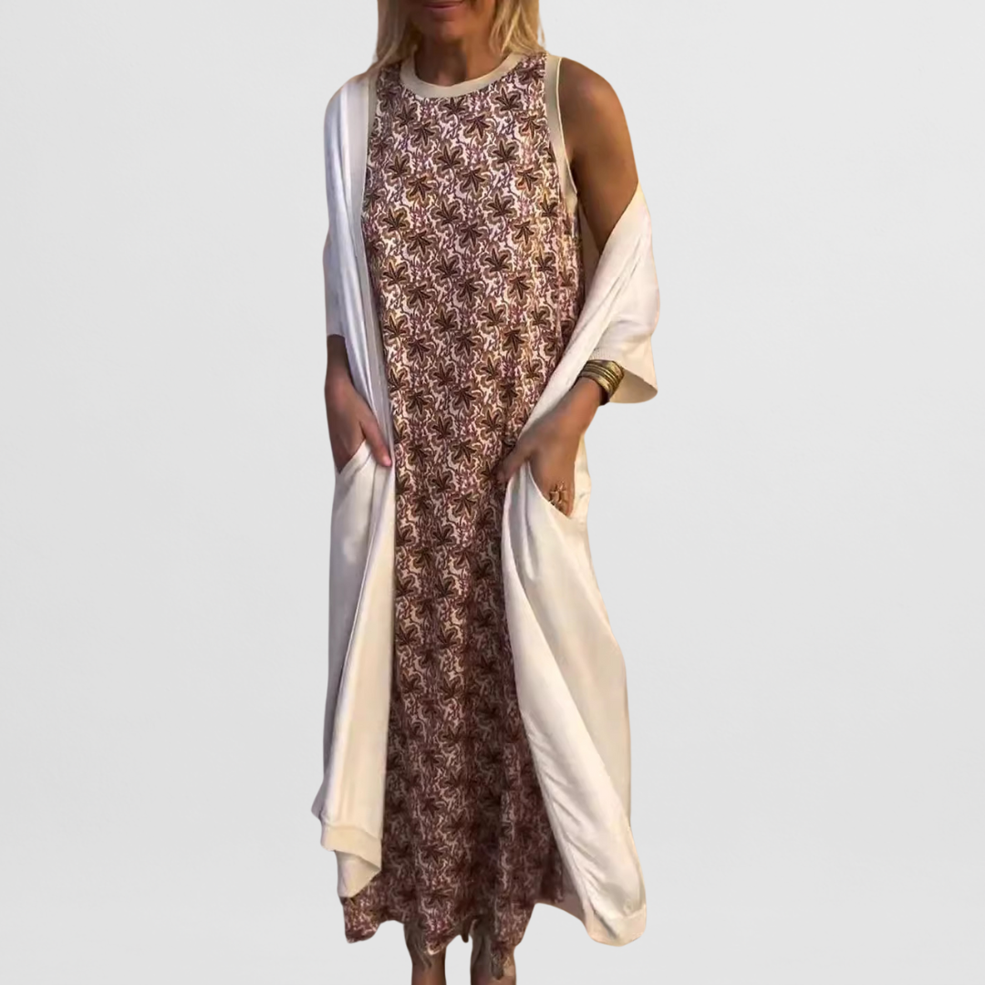 Clarita | Kleid mit Weste