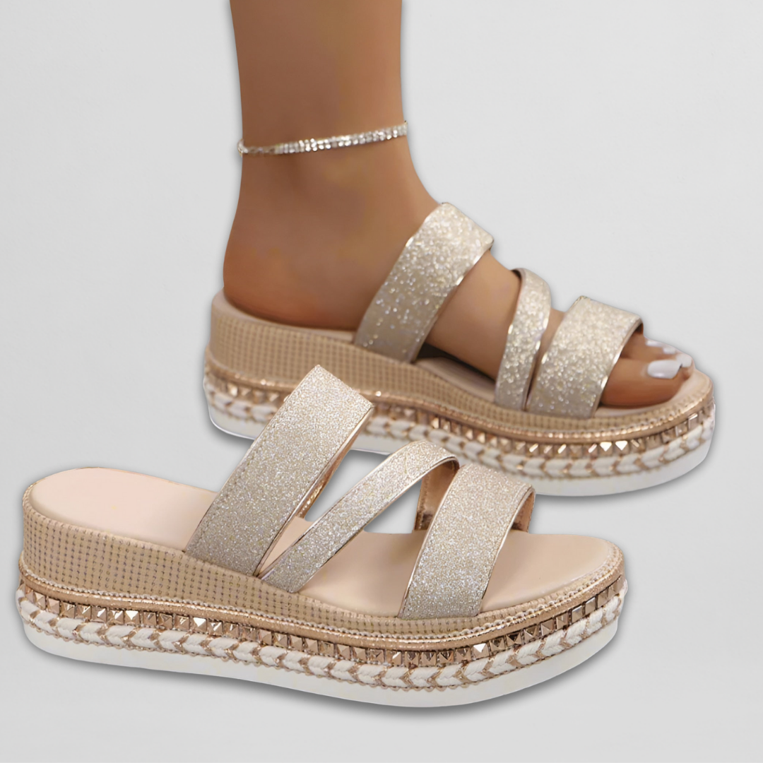 Lale | Komfortable Keilsandalen